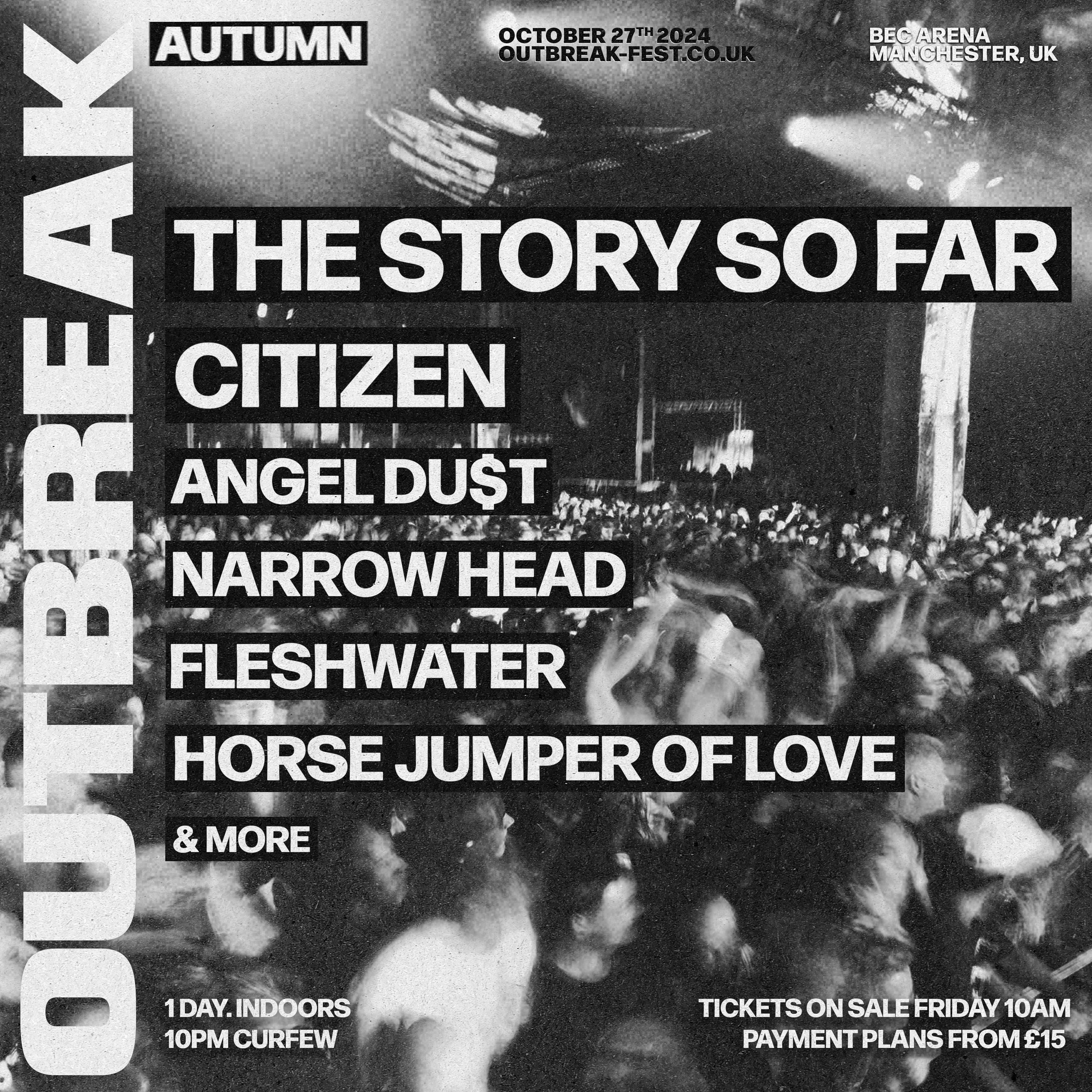 Speed, End It, Whispers and more join this year’s Outbreak autumn