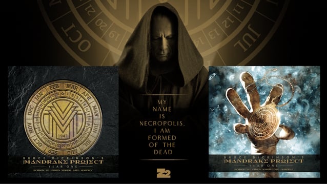 Bruce Dickinson Mixes William Blake’s Grave Dirt Into Deluxe Mandrake Project Graphic Novel
